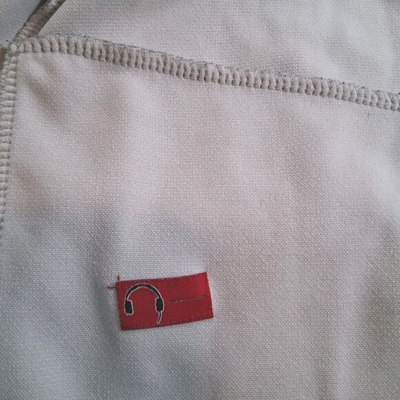 Russell Dri-Power 360 Zip-Up Athletic Jacket Men's Size Large Gray Blue Y2K - Picture 4 of 5